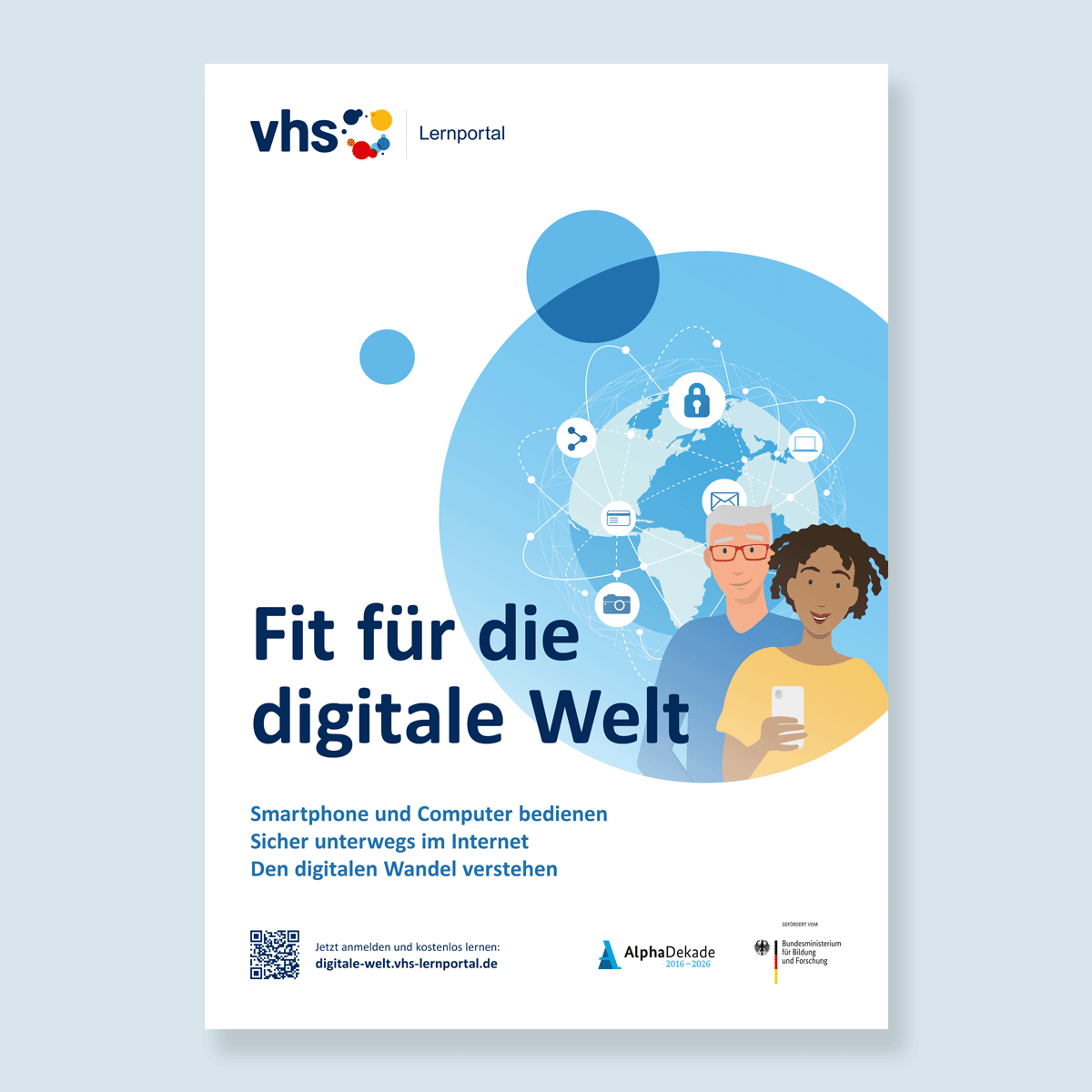 Poster "Digitale Welt"